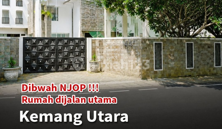 Rumah Kantor 3Lantai Jalan Utama Kemang Utara Jaksel