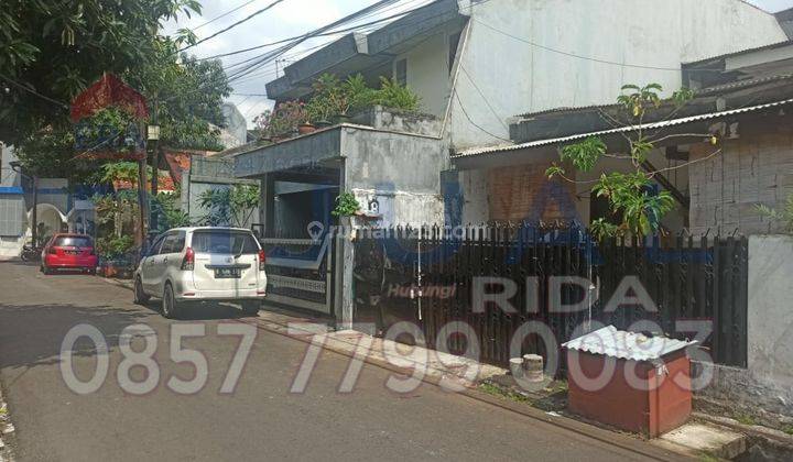 Rumah Tua  Dijual Murah di Jakarta Timur Rawamangun . Siap Bangun. Di Dalam Komplek perumahan. Lokasi strategis.  1