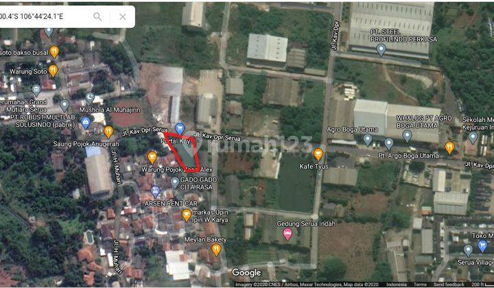 Tanah Serua Dekat Kampus Uin Ciputat Harga 3 Jt an  1