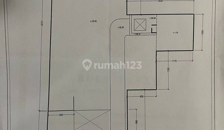 Rumah Hitung Tanah Di Merayu Jakarta Barat Dekat Ke Tol 2