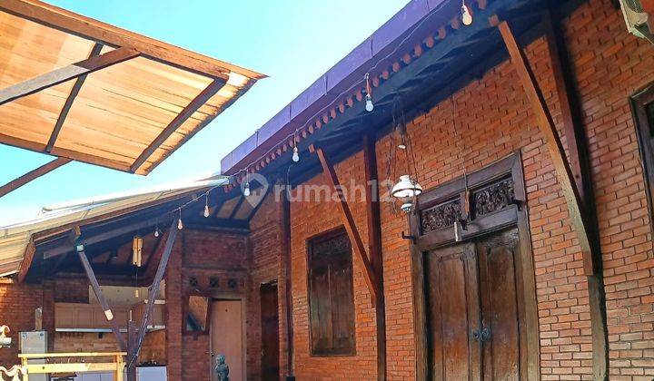 Rumah Joglo Cantik 1 Lantai Etnik Modern Lengkap Dengan Kolam Renang dan Full Furnish 1