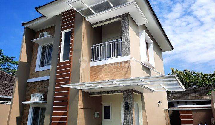 Rumah 2 Lantai Murah Dan Bagus Sudah Full Furnish, Dekat Kampus Uii Yogyakarta, Siap Huni Tinggal Bawa Koper Aja 1