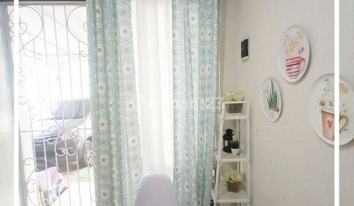 ruang tamu rumah murah mutiara gading city