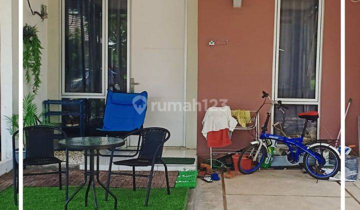 tampak depan rumah renov mutiara gading city