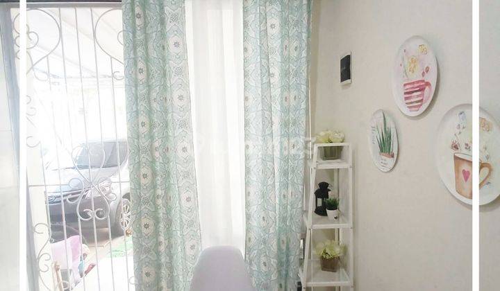 ruang tamu rumah renov mutiara gading city