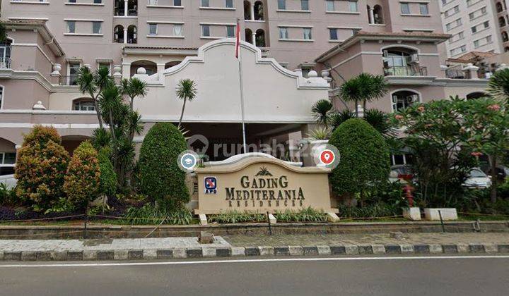 Dijual Murah Apartement Gading Mediterania 2br Luas 38 M2 1