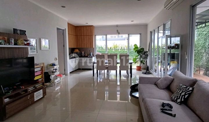 House in Cajuputi BSD City, Facing the Park, Good Condition 2