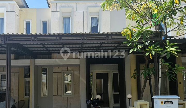 Leora Alam Sutera Cluster House Semi Furnished (AC, Kitchen Set)