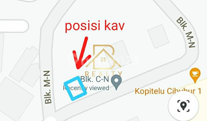 Lahan Siap Bangun 203 M² di Cibubur - Lingkungan Premium