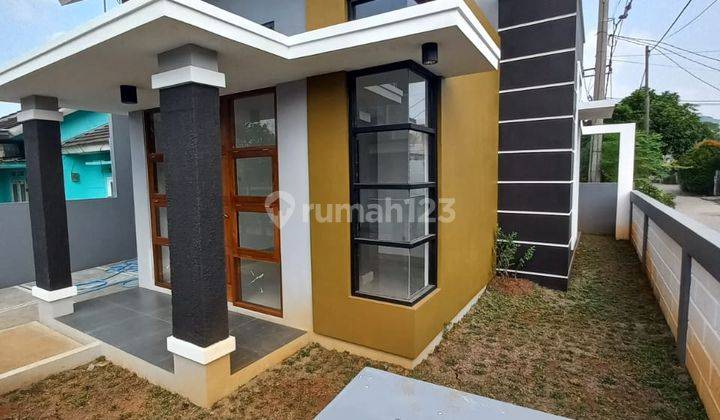 Jual Cepat Rumah Baru Hoek 1 Lt Siap Huni di Pesona Kahuripan 1 Klapanunggal Bogor 1