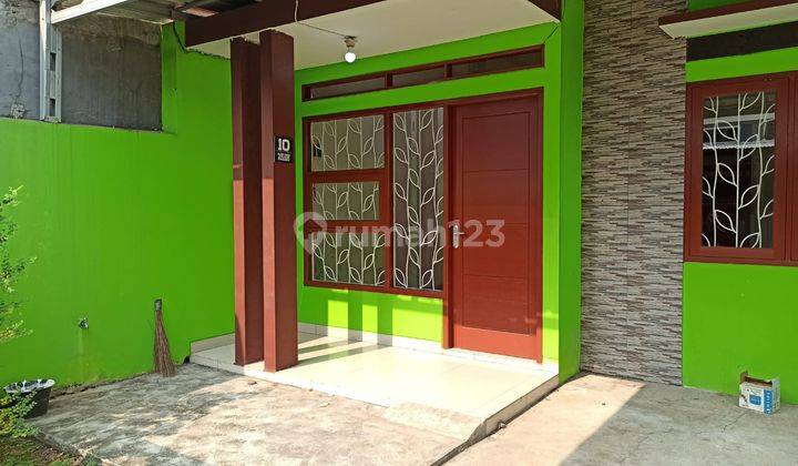 Dijual Cepat Rumah 1 Lt Siap Huni di Jatiasih Bekasi Jl. Alam Raya Jatiluhur Residence Unfurnished SHM 1