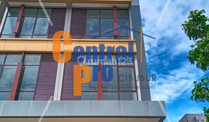 Dijual Cepat Ruko 4 Lt di Kawasan Mm2100, Cikarang, Bekasi 336 M Bagus Siap Pakai 2