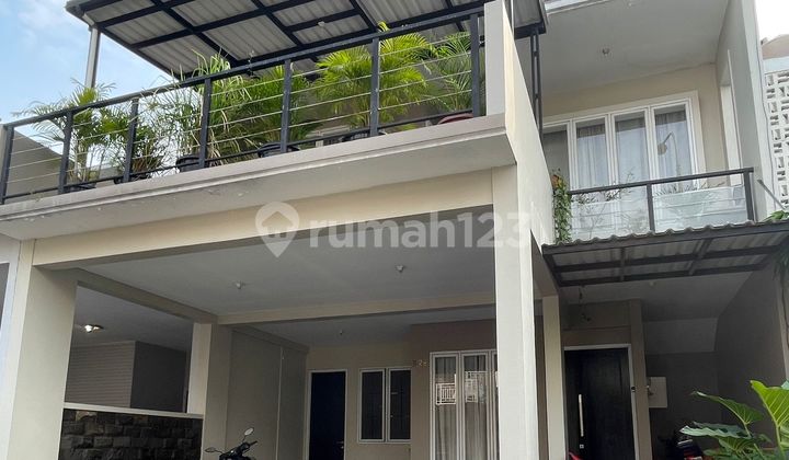 Quick Sale 2-Story Good Minimalist House Ready to Occupied Semi-Furnished The Address Cibubur 2