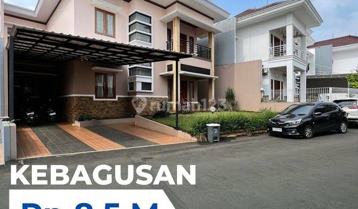 For Sale Rumah Siap Huni Kebagusan Jakarta Selatan 1