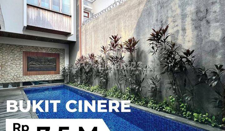 Rumah Modern Tropical Siap Huni Cinere 1