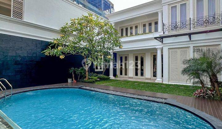 NEWLY RENOVATED MODERN CLASSIC HOUSE MENTENG JAKARTA PUSAT 1