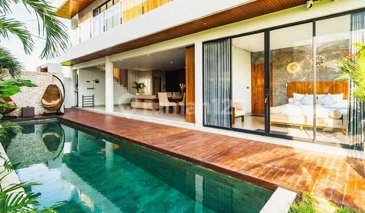 Rent New Villa with Rice Field View Near Canggu Kuta Bali