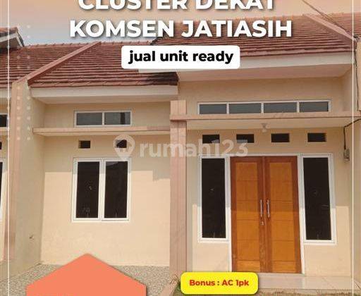 Dijual Rumah Baru Minimalis di Cluster Dekat Komsen Jatiasih 1