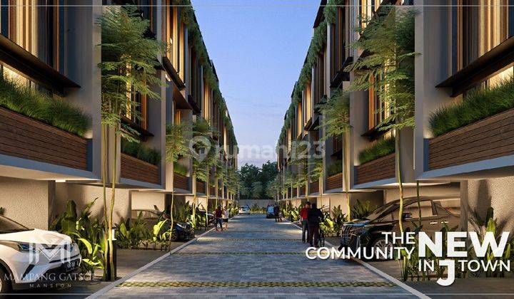 Rumah Cantik 3.5 Lt Strategis di Cluster Mampang Jakarta Selatan 1