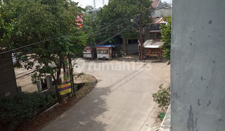 Rumah 2 lantai siap huni strategis di tepi jl raya taman jatisari permai bekasi 2