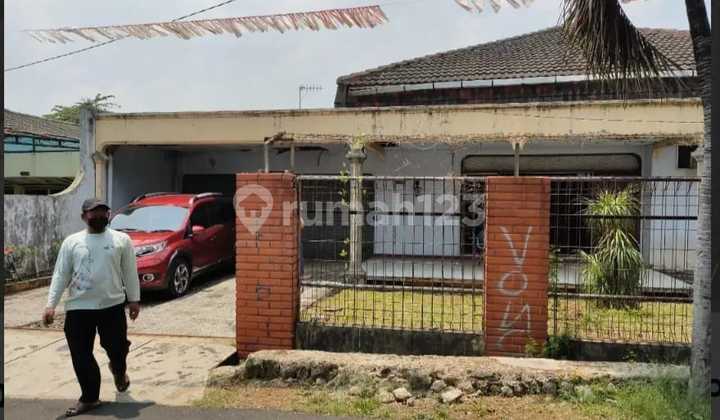 Rumah dijual hitung Tanah 3000 m2 1,9 jt/m2 di Perumahan Pemda Tambun