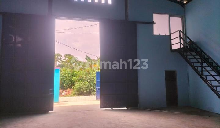Gudang luas 300 m2 siap pakai strategis di mustikajaya kab bekasi