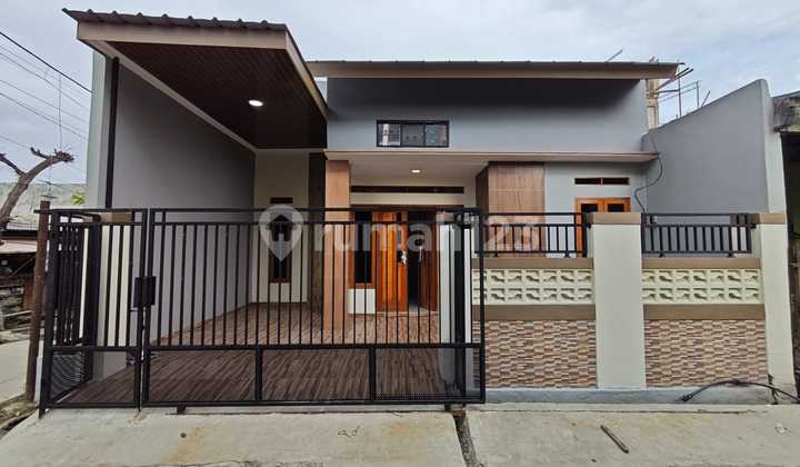 Rumah hook baru renovasi di Griya Asri Bahagia Babelan Kab Bekasi