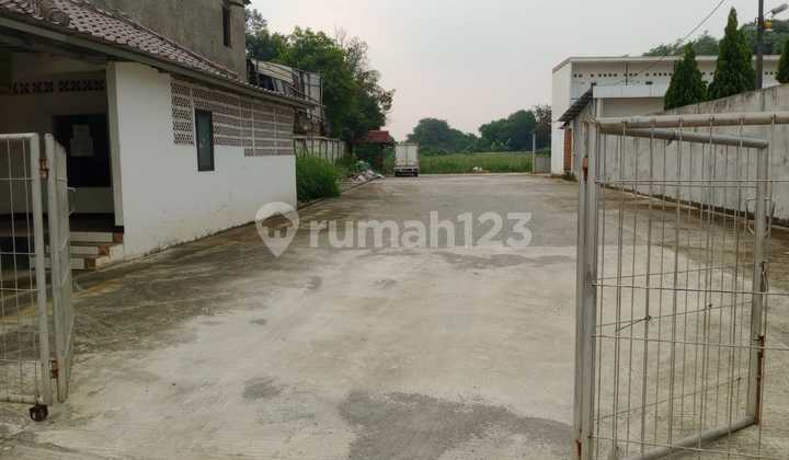 Lahan/tanah di sewakan 4500 m2 strategis di Setu Cileungsi Bekasi