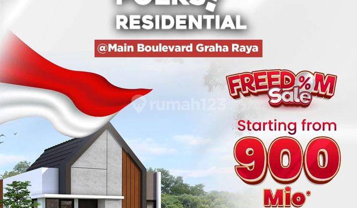 Fortune Folks 2 Graha Raya 900 Jutaan Dp 0% Free Biaya Surat Surat 1