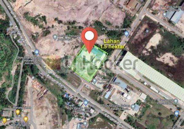 Kavling Luas Hadap Jalan Utama Tanjung Uncang 1