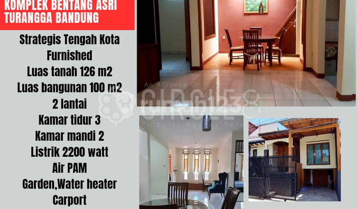 Furnished House in Turangga, Bandung