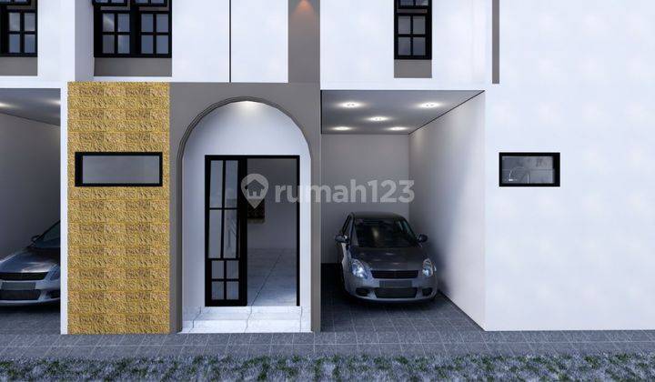 dijual rumah baru modern minimalis 2 lantai di platuk donomulyo 2