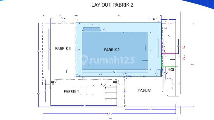 Disewakan Gudang Ex Pabrik Dalam Kawasan Deltasilicon 2