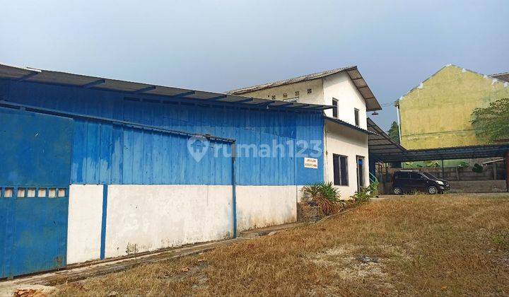 Jual Gudang Pabrik Siap Huni Pinggir Jalan Surat SHM Siap Pakai  1