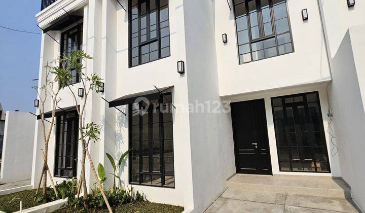 Dijual Rumah Baru Modern Qoonahouse Dekat Mrt Lebak Bulus 1