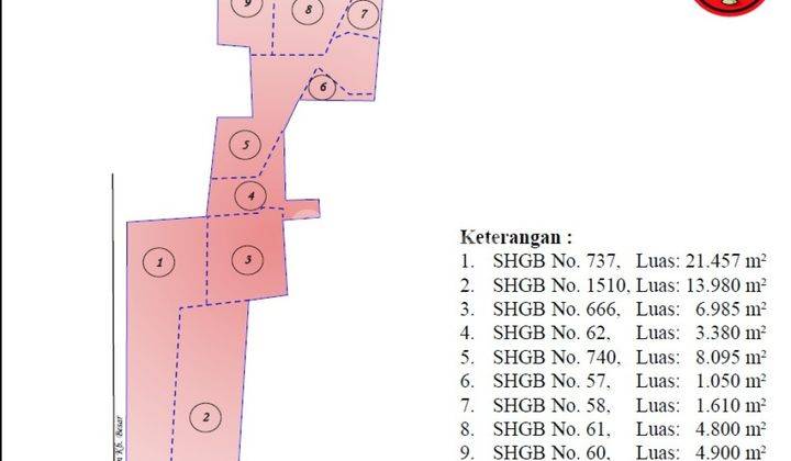 Dijual Tanah Ex Pabrik Kertas Di Daan Mogot Raya 2