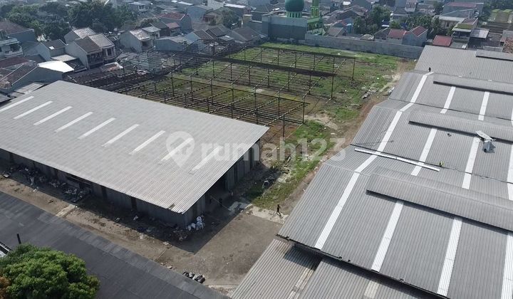 For Sale Factory Moh Toha Tangerang Area Flood-Free For Sale Factory Moh Toha Tangerang Area Flood-Free