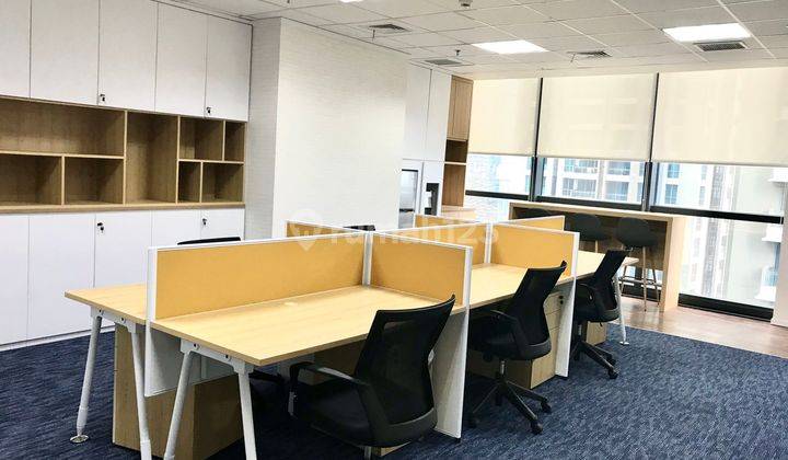 Disewakan Office Space District 8 Senopati Full Furnished 1