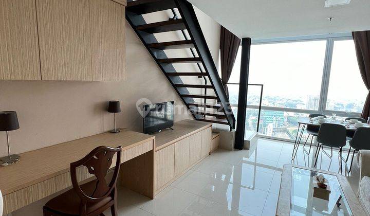 Disewakan! Apartemen U Residences type.Bizloft (2lt) tower.5 bagus Furnished 2