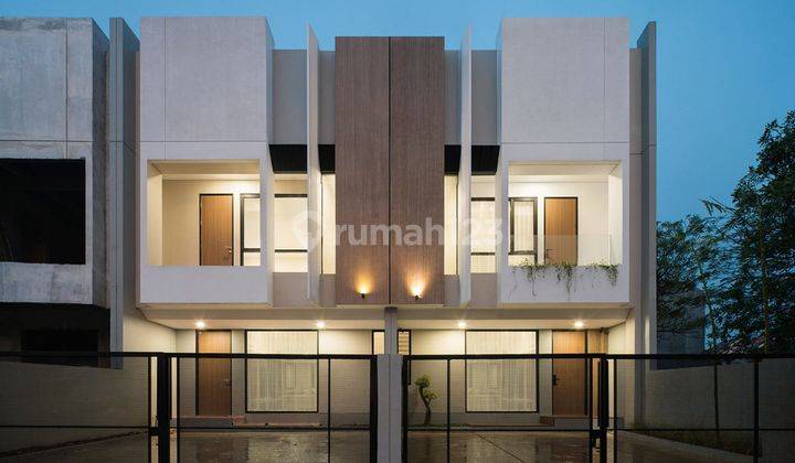 Rumah 2 Lantai Modern Minimalis Telaga Golf Sawangan T/B 124/180 1