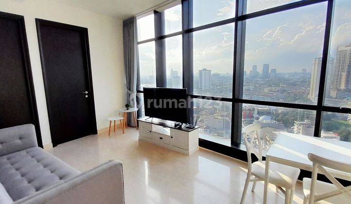 For Rent Sudirman Suites 2 Kamar Tidur Furnished Strategis  1