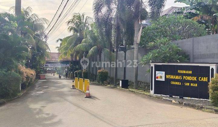 Kavling siap bangun di Perumahan Wismamas nempel toll Cinere-Bsd 1