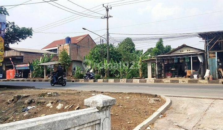 Tanah darat pinggir jalan Raya parung bogor Jarang ada  SHM prime 2