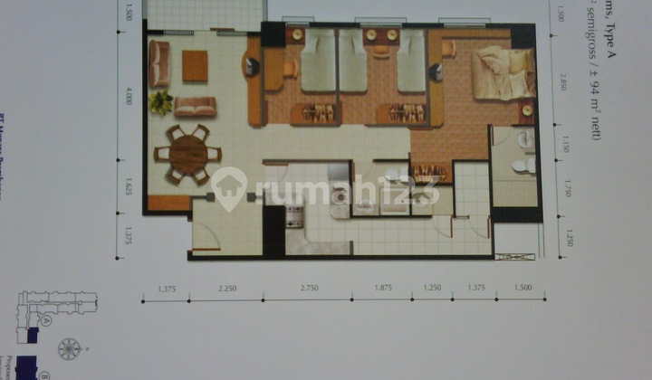 Poins Square Apartment Connecting Mrt Lebak Bulus Via Skybridge 2
