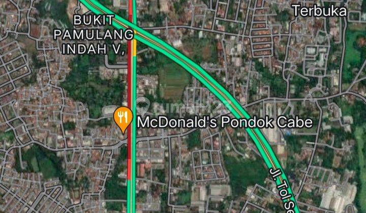 Tanah Pinggir Jalan Raya Provinsi Ciputat-Bogor 1KM Gerbang Toll  2