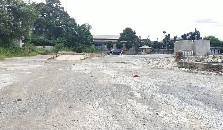 Tanah Pinggir Jalan Raya Provinsi Ciputat-Bogor 1KM Gerbang Toll  1