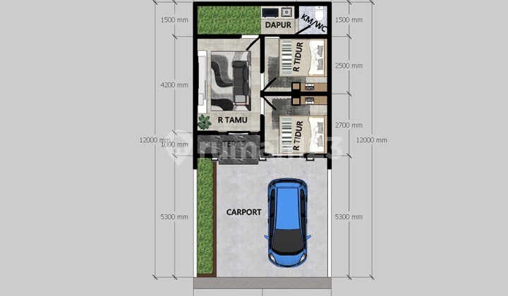 Dijual Rumah Vibes Eropa Klasik Kawasan Cluster Strategis di Prambanan Klaten 2