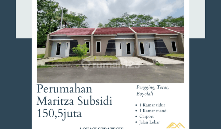 Rumah Subsidi Murah di Teras Boyolali 1