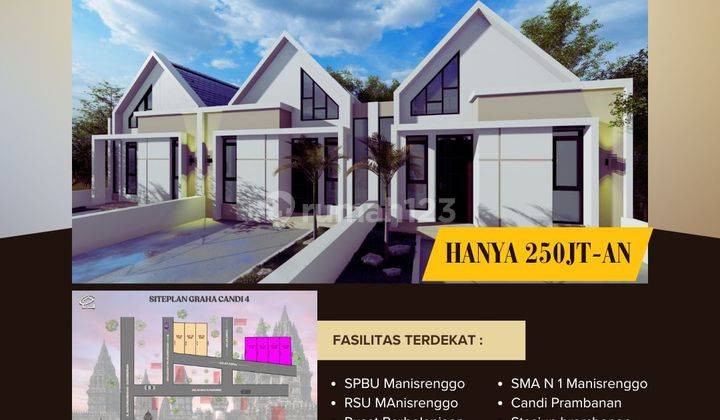 Rumah Cantik Pesan Bangun 280jutaan di Manisrenggo Klaten 1