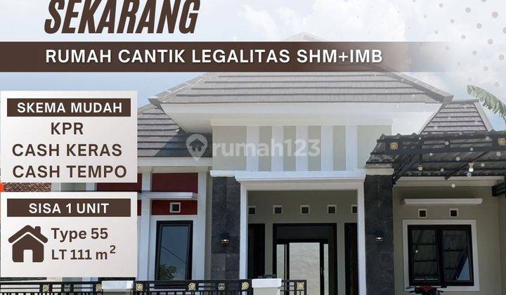 Rumah Siap Huni Free Pagar Dan Canopy di Kalasan Sleman 1